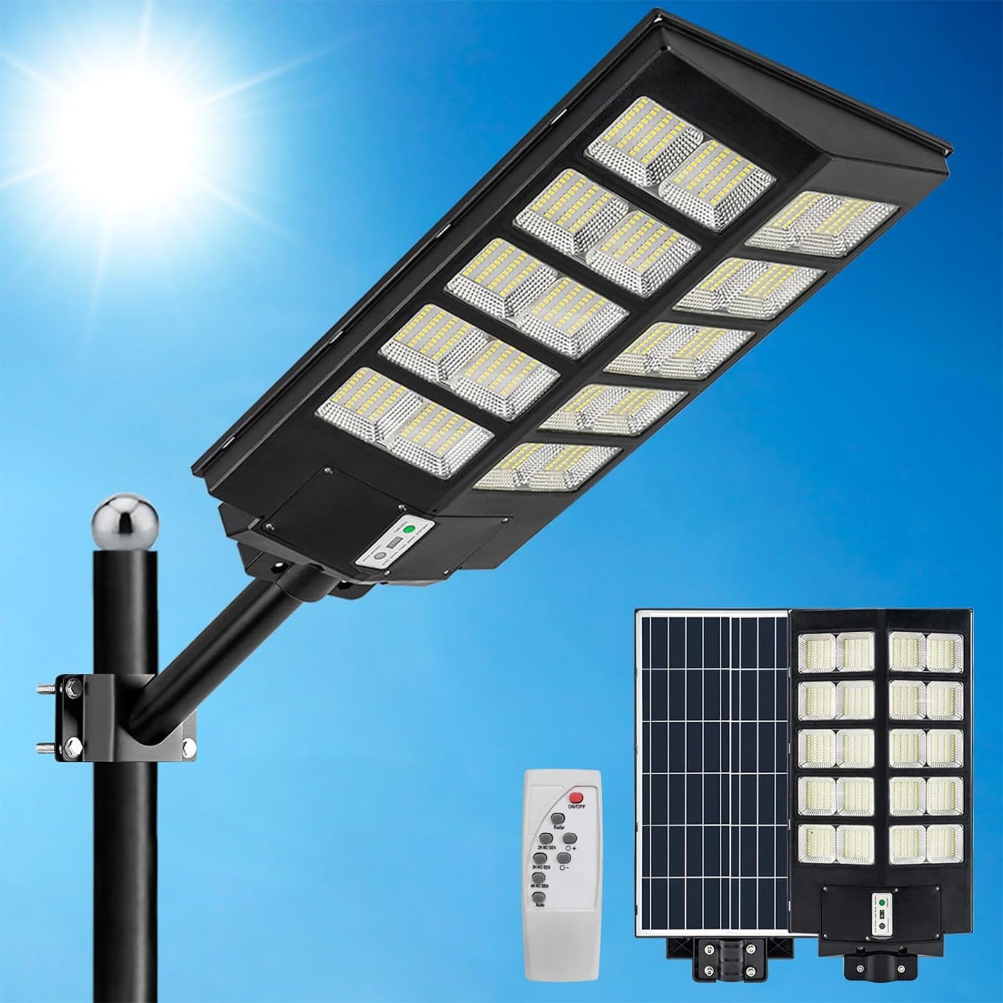 Lampadaire solaire 300w